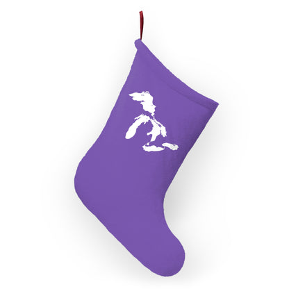 Great Lakes Christmas Stocking | Lake Iris