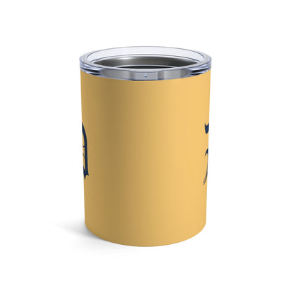 Detroit 'Old English D' Tumbler | Citrine - 10oz