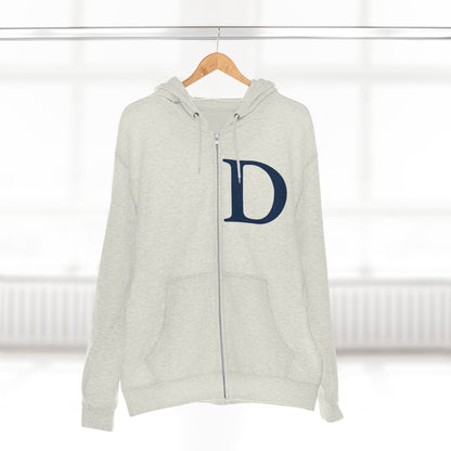 Detroit 'Old French D' Full-Zip Hoodie