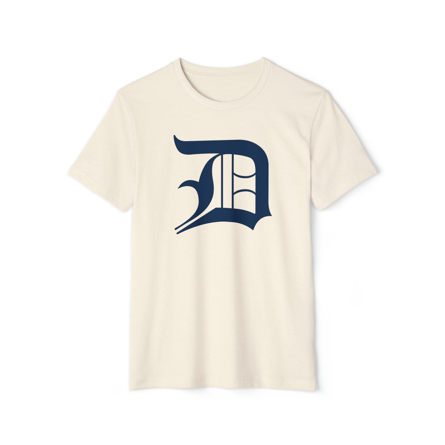 Detroit 'Old English D' T-Shirt | Unisex Recycled Organic