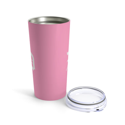 Detroit 'Old English D' Tumbler | '67 Caddie Pink - 20oz