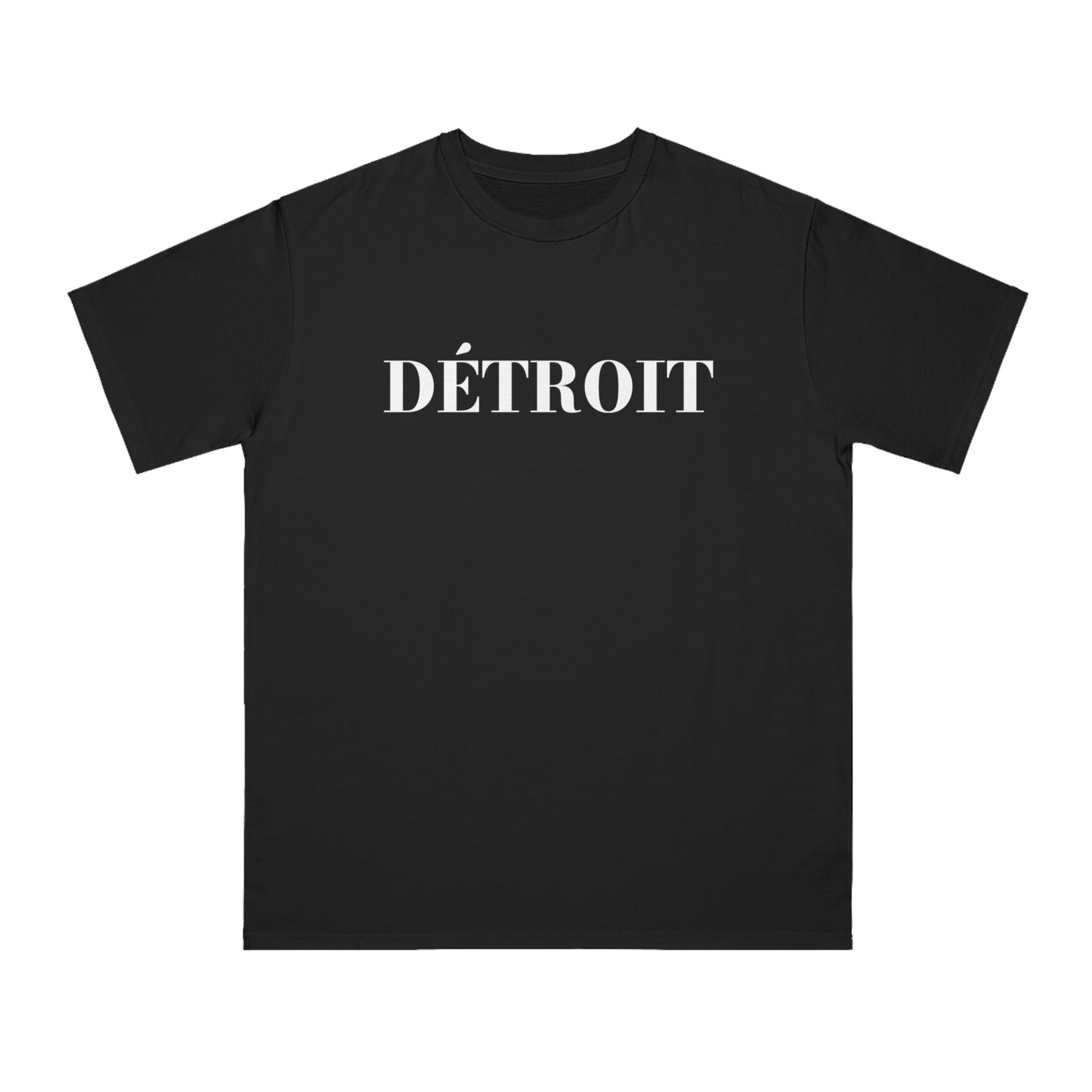 'Detroit' T-Shirt (Didone Font) | Organic Unisex