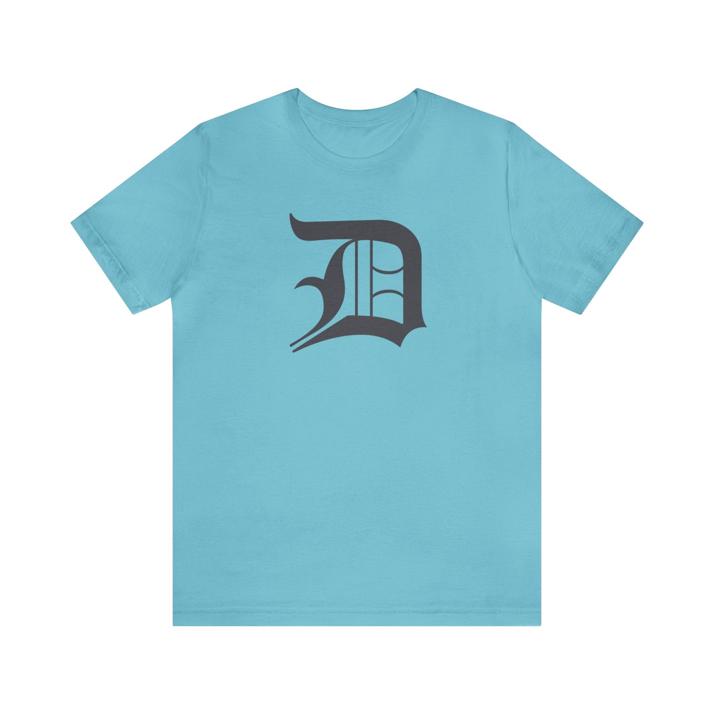 Detroit 'Old English D' T-Shirt (Iron Ore Grey) | Unisex Standard