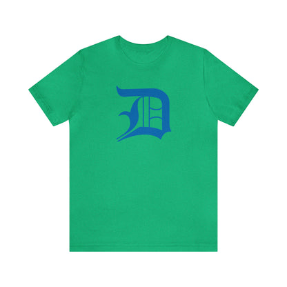 Detroit 'Old English D' T-Shirt (Azure) | Unisex Standard