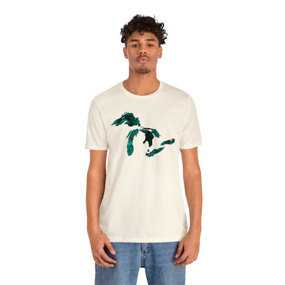 Great Lakes T-Shirt (Emerald Edition) | Unisex Standard