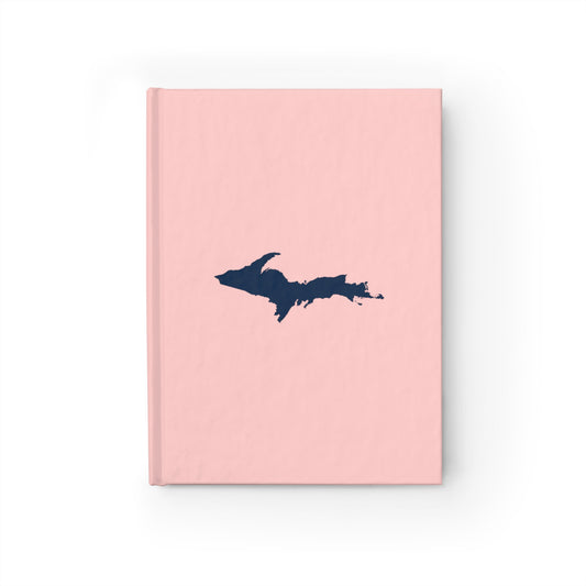 Michigan Upper Peninsula Blank Sketchbook (w/ UP Outline) | Cosmos Pink