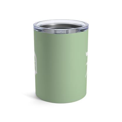 Detroit 'Old English D' Tumbler | Tea Green - 10oz