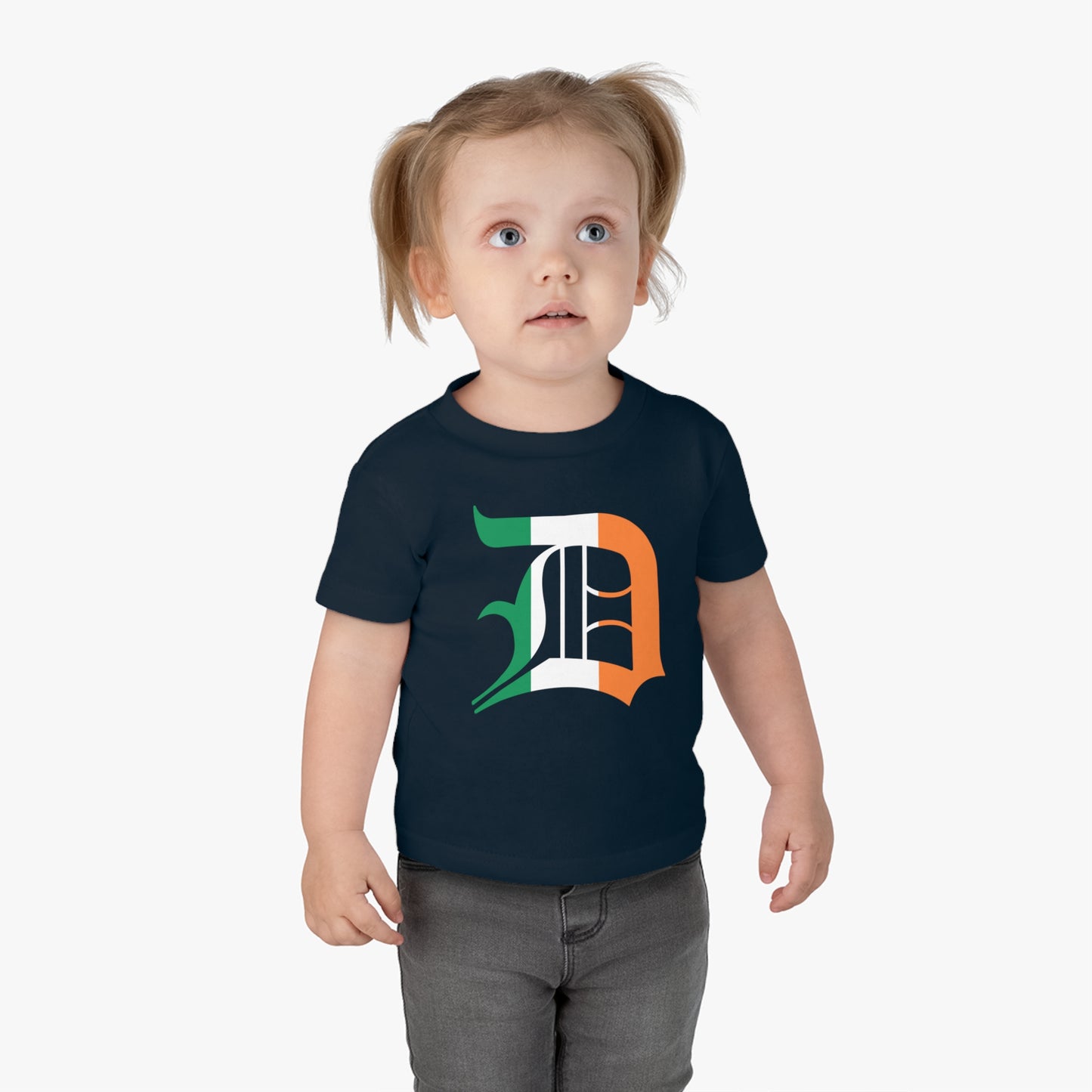 Detroit 'Old English D' Infant T-Shirt (Irish Edition) | Short Sleeve