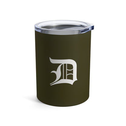 Detroit 'Old English D' Tumbler | Military Green - 10oz