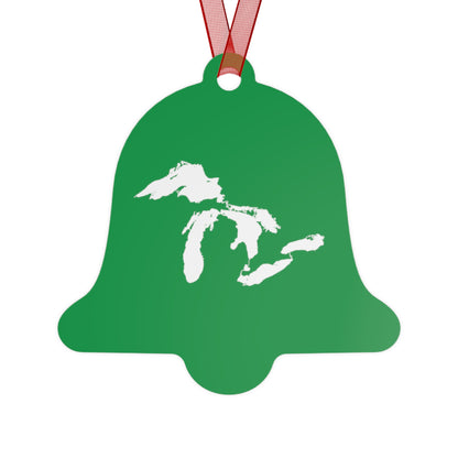 Great Lakes Christmas Ornament | Metal - Shamrock Green