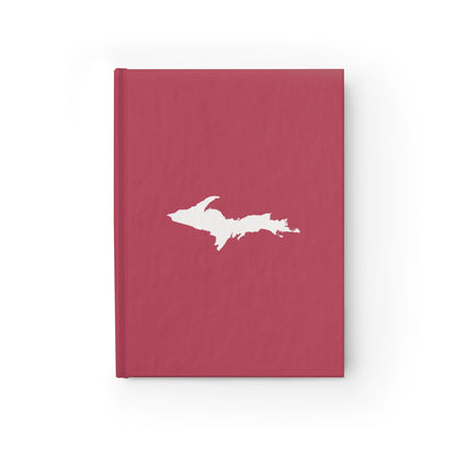 Michigan Upper Peninsula Blank Sketchbook (w/ UP Outline) | Popstar Pink