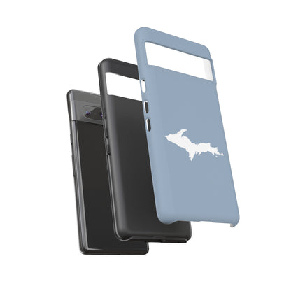 Michigan Upper Peninsula Tough Phone Case (B-24 Liberator Grey w/ UP Outline) | Samsung & Pixel Android