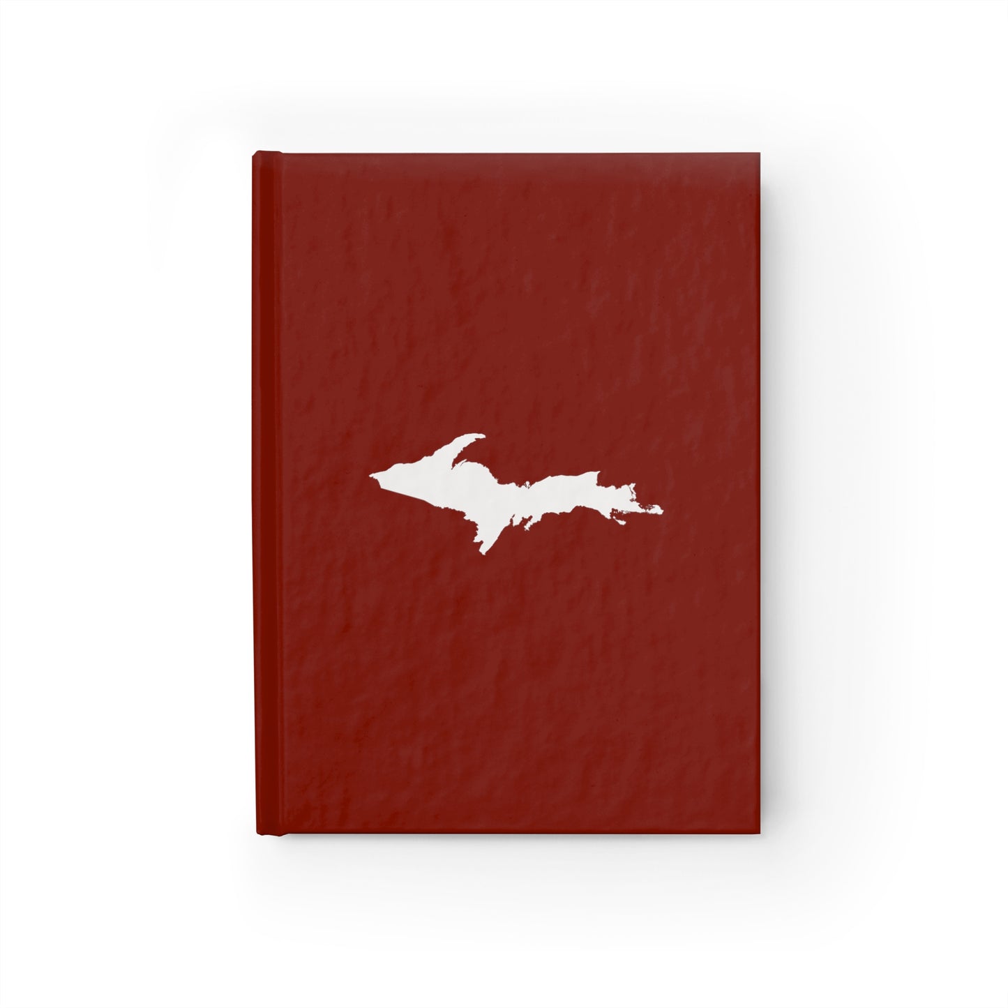 Michigan Upper Peninsula Blank Sketchbook (w/ UP Outline) | Cherryland Red