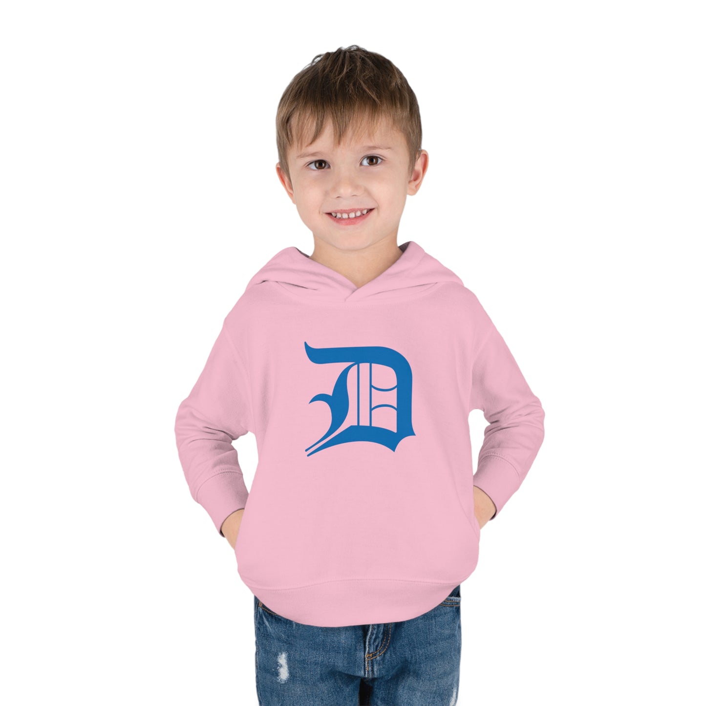 Detroit 'Old English D' Hoodie (Azure) | Unisex Toddler