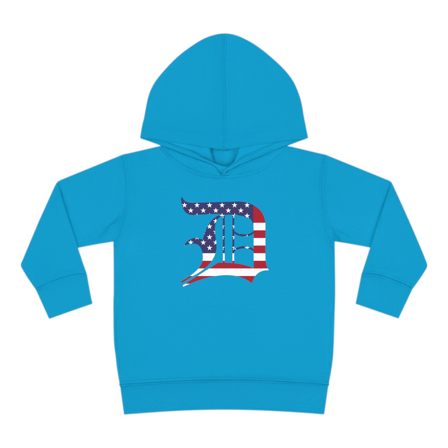 Detroit 'Old English D' Hoodie (Patriotic Edition) | Unisex Toddler