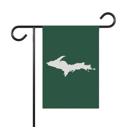 Michigan Upper Peninsula Home & Garden Flag (w/ UP Outline) | Superior Green