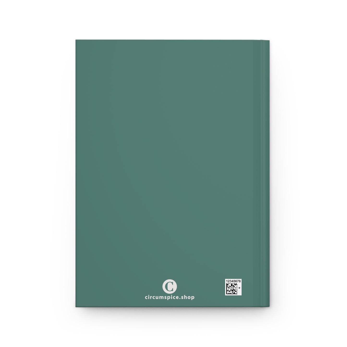 Michigan Upper Peninsula Hardcover Journal (w/ UP USA Flag) | Ruled - Copper Green