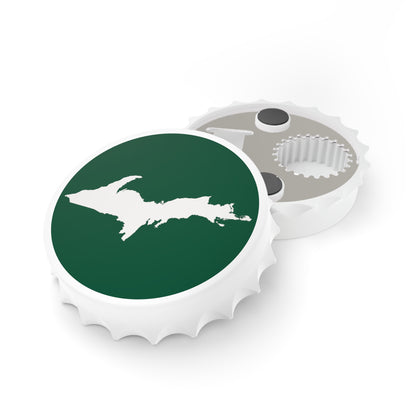 Michigan Upper Peninsula Bottle Opener (w/ UP Outline) | Superior Green