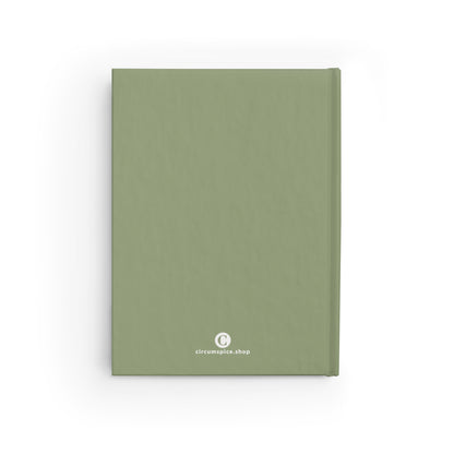 Michigan Upper Peninsula Blank Sketchbook (w/ UP Outline) | Beachgrass Green