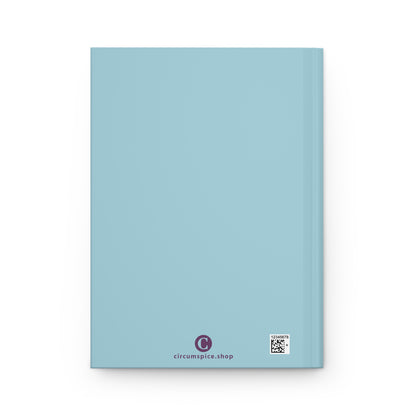 Michigan Upper Peninsula Hardcover Journal ('58 Caddie Blue w/ Plum Outline) | Ruled - 150pgs