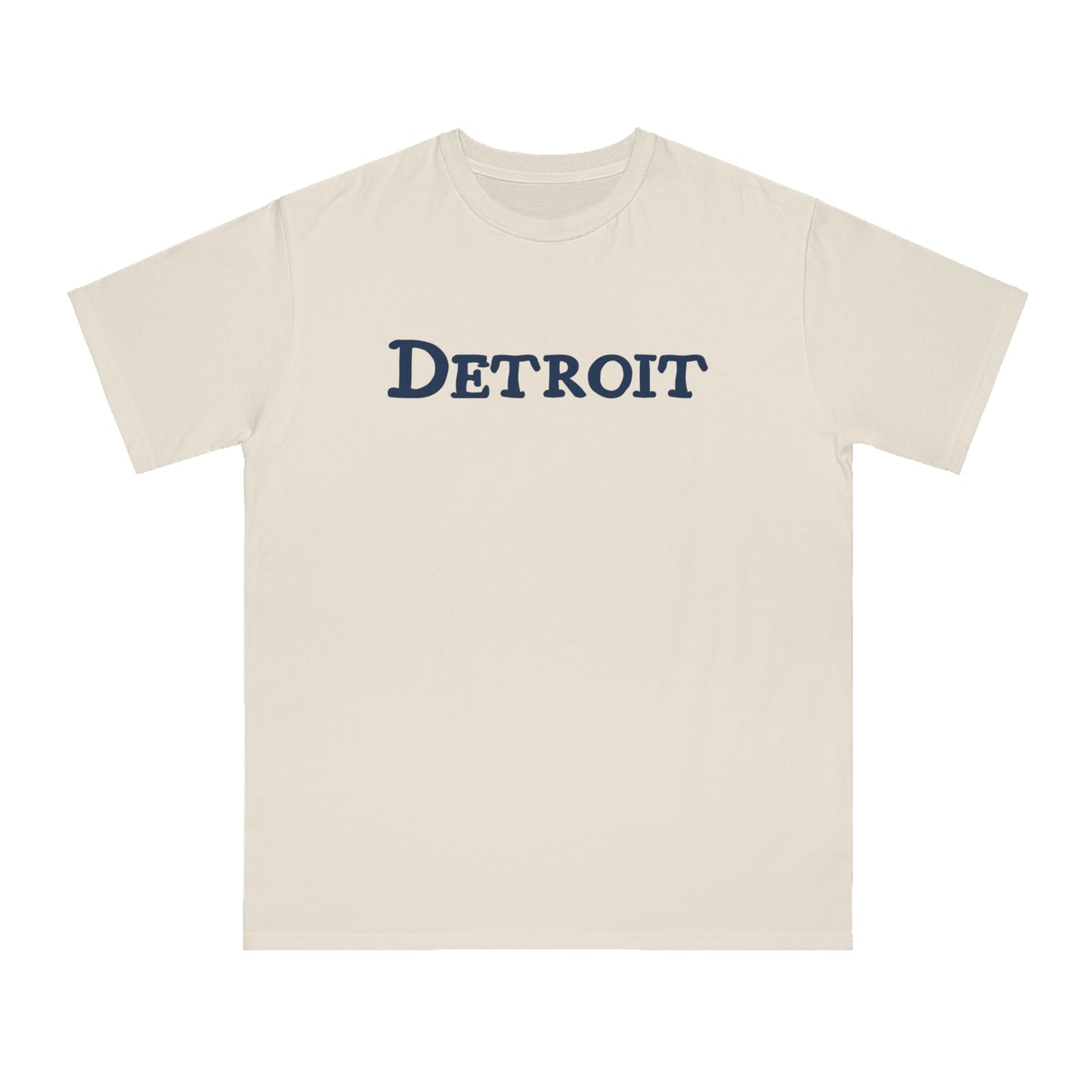 'Detroit' T-Shirt (Old French Font) | Organic Unisex