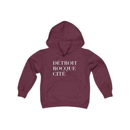 'Détroit Rocque Cité' Hoodie | Unisex Youth