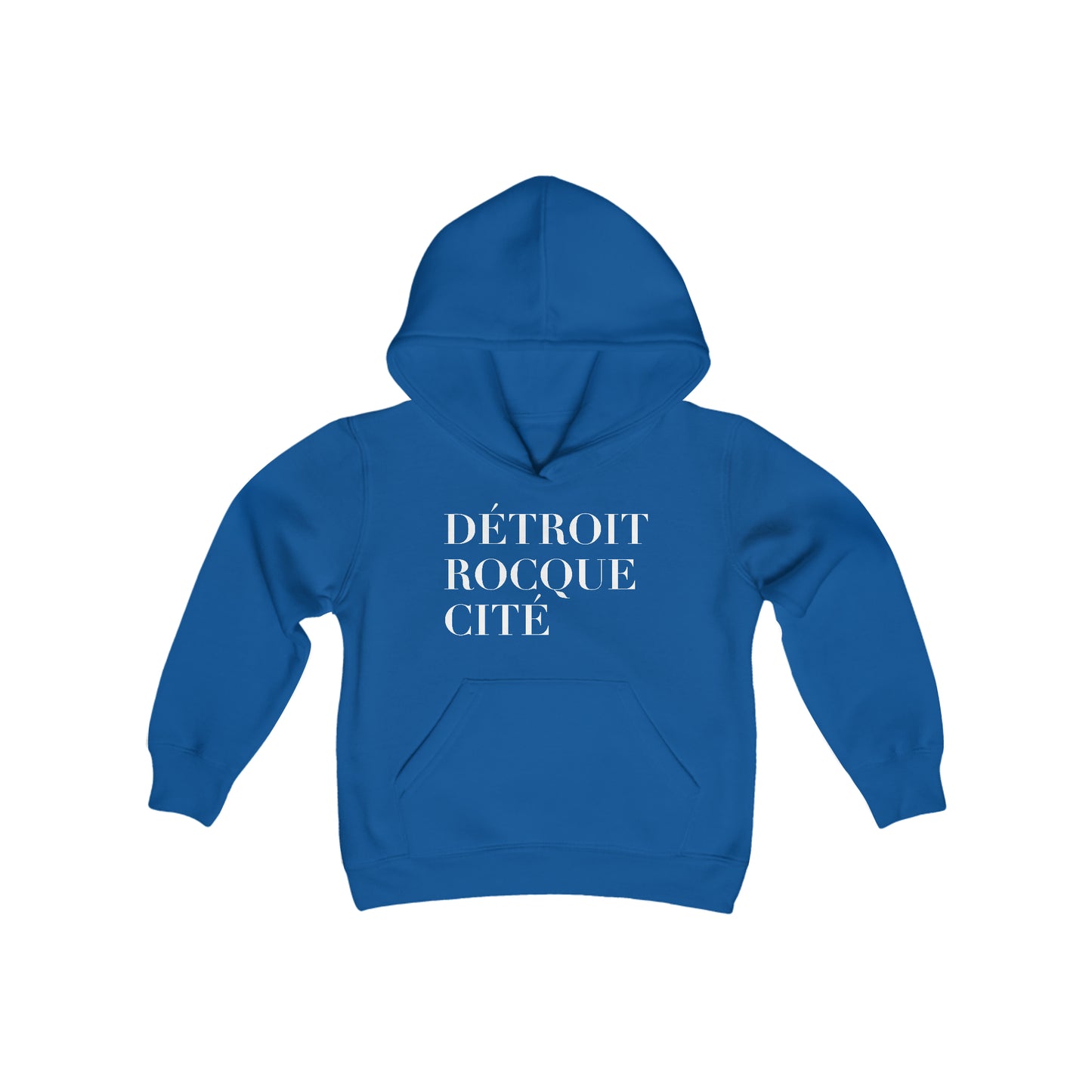 'Détroit Rocque Cité' Hoodie | Unisex Youth