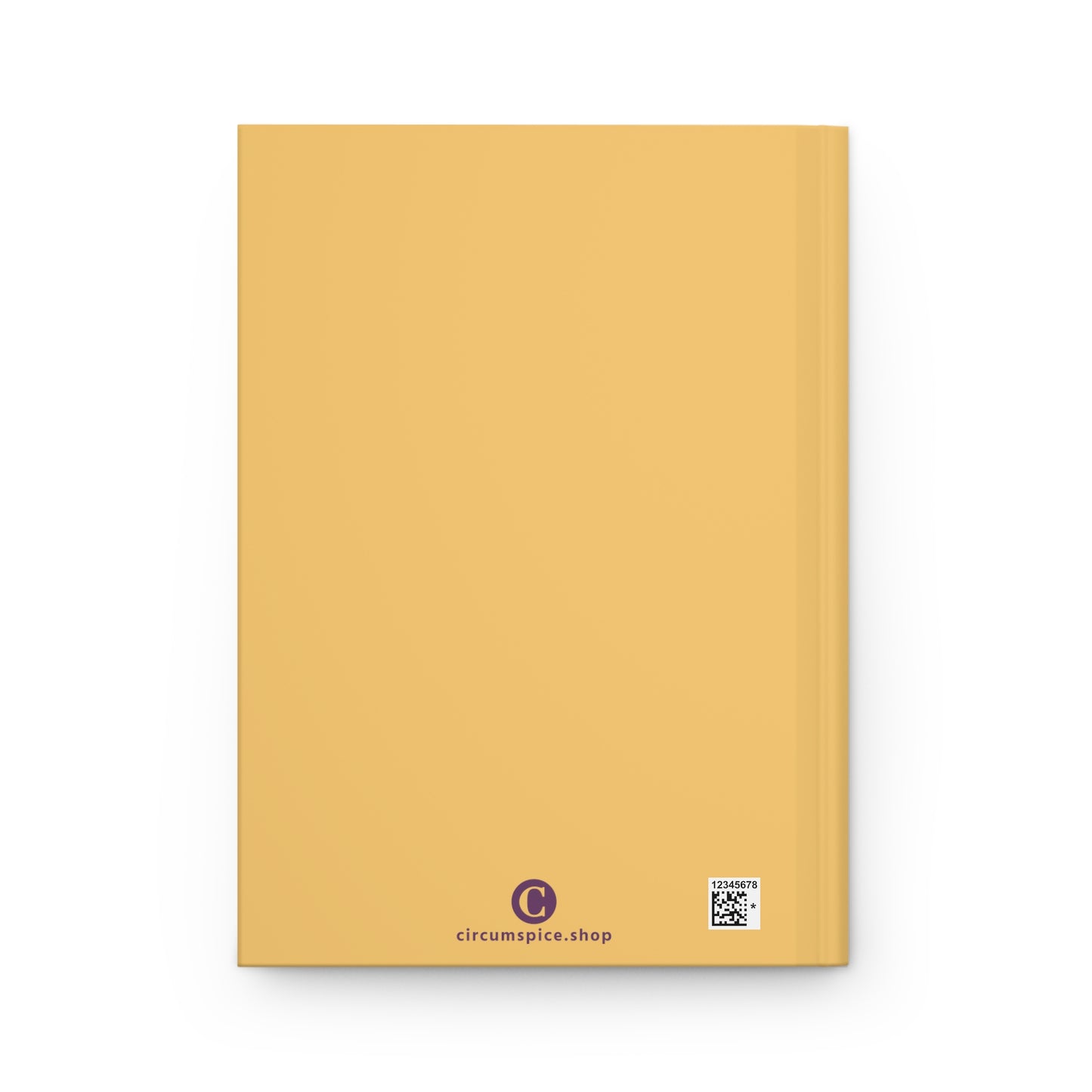 Michigan Upper Peninsula Hardcover Journal (Citrine w/ Plum Outline) | Ruled - 150pgs