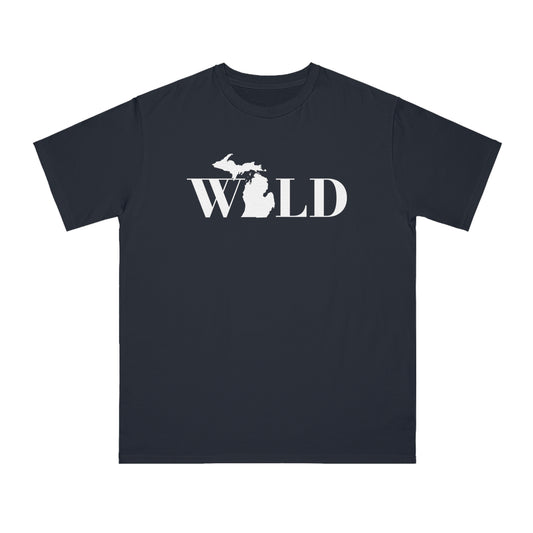Michigan 'Wild' T-Shirt (Didone Font) | Organic Unisex