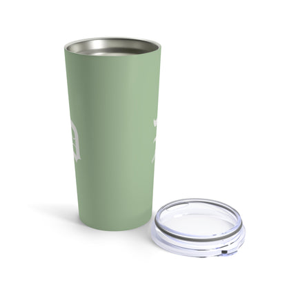 Detroit 'Old English D' Tumbler | Tea Green - 20oz