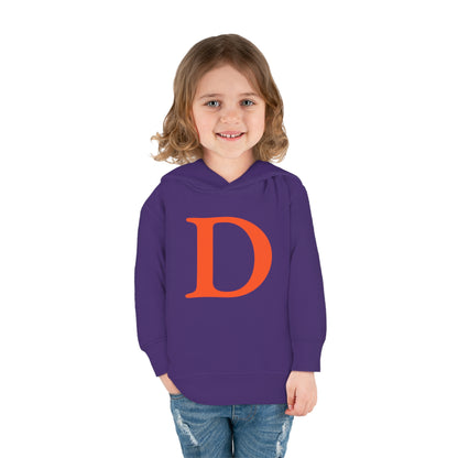 Detroit 'Old French D' Hoodie (Maple Leaf Orange) | Unisex Toddler