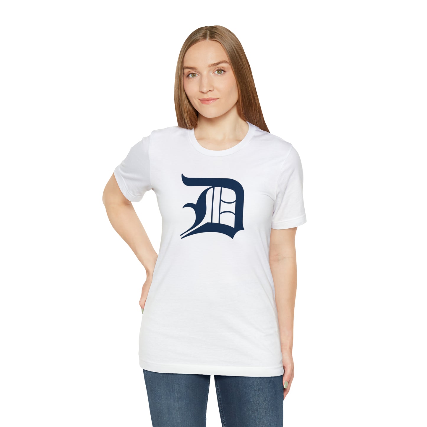 Detroit 'Old English D' T-Shirt | Unisex Standard