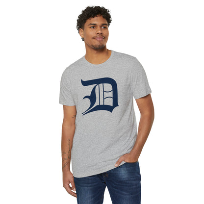 Detroit 'Old English D' T-Shirt | Unisex Recycled Organic