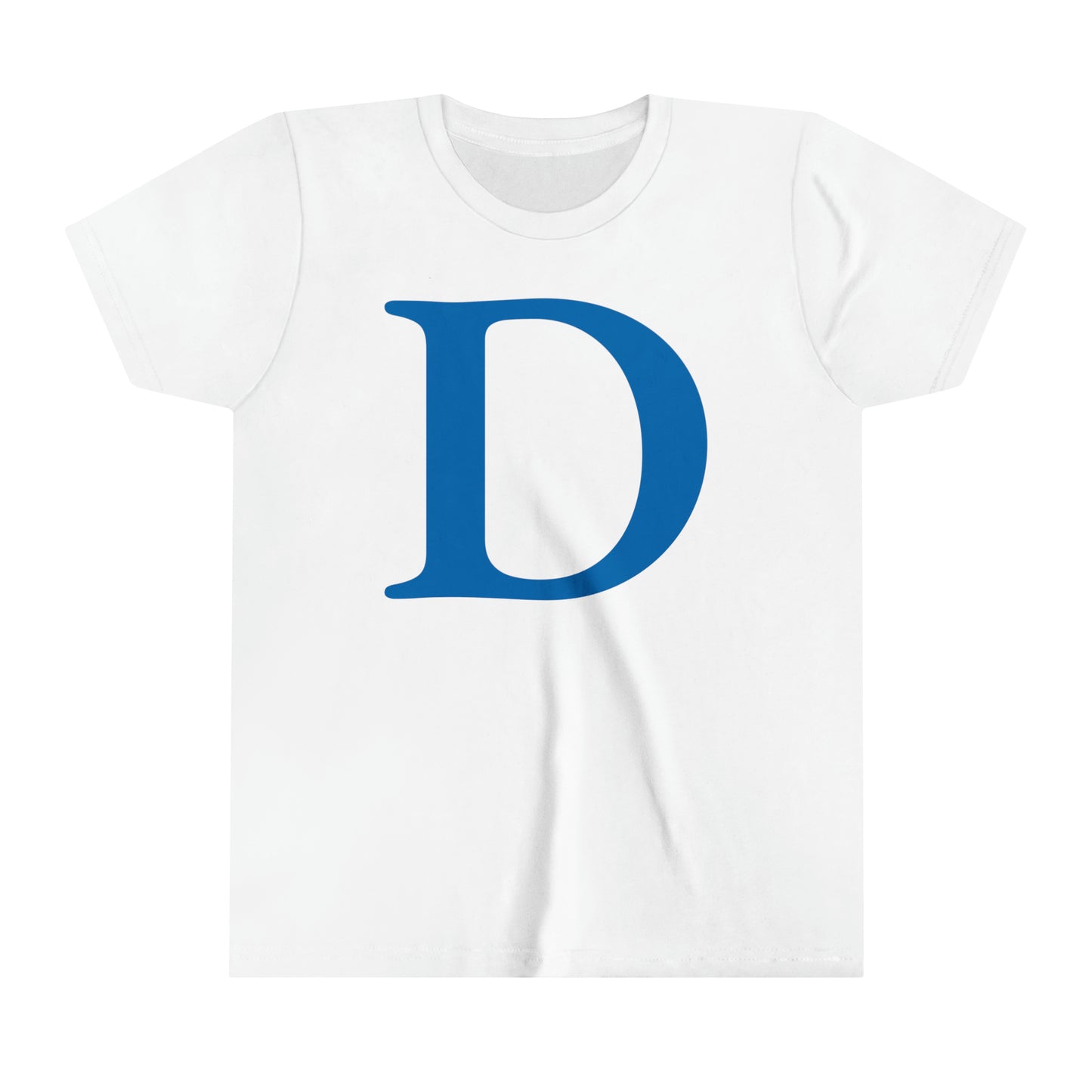 Detroit 'Old French D' T-Shirt (Azure) | Youth Short Sleeve