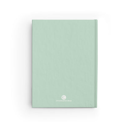 Michigan Upper Peninsula Blank Sketchbook (w/ UP Outline) | Sea Green