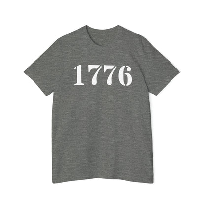 '1776' T-Shirt (Army Stencil Font) | Made in USA