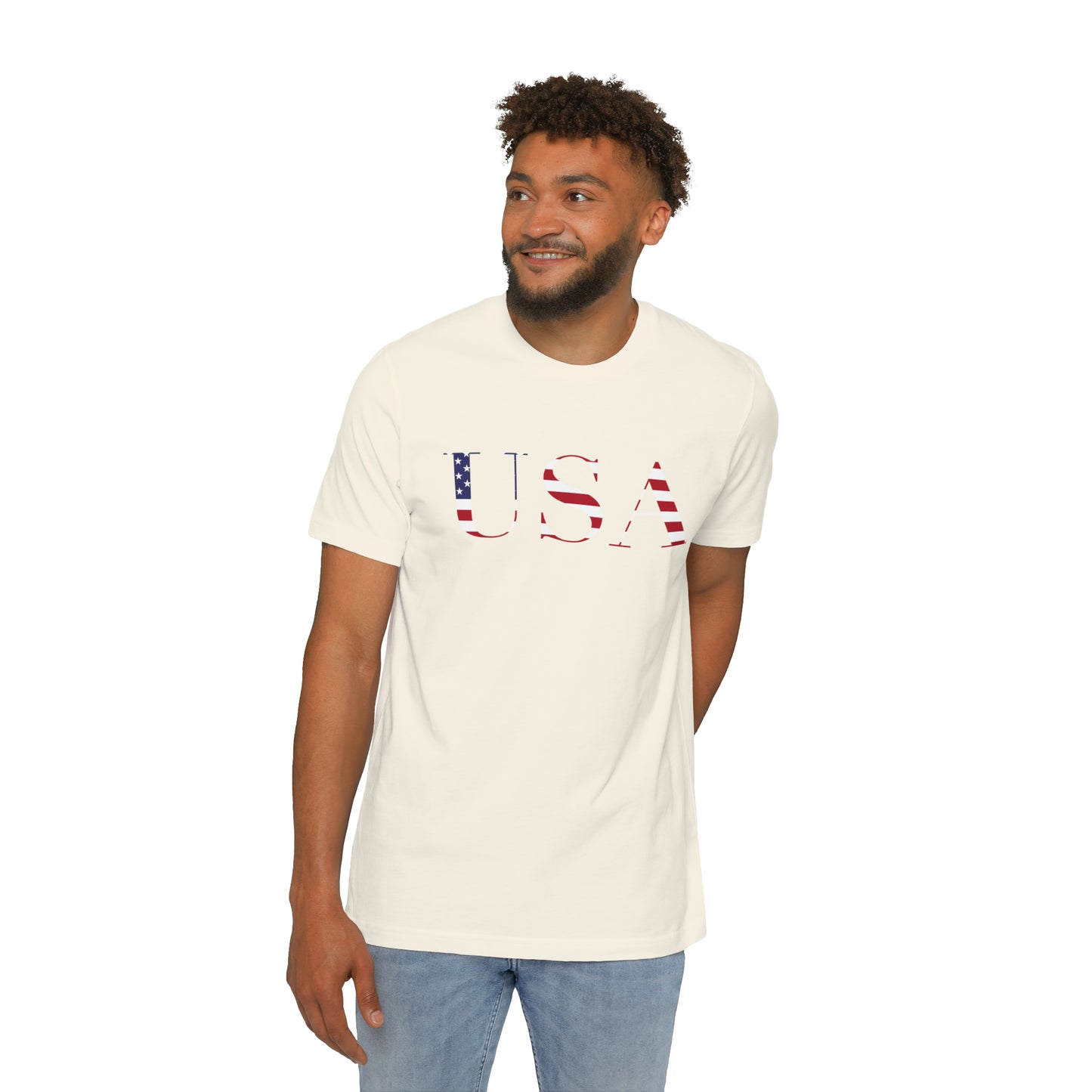 'USA' T-Shirt (Didone Flag Edition) | Made in USA