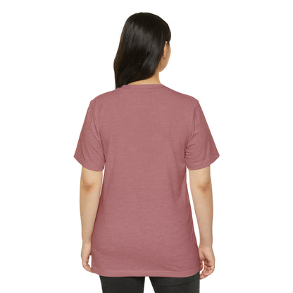 'Detroit' T-Shirt (Ruby Red English 'D') | Unisex Recycled Organic