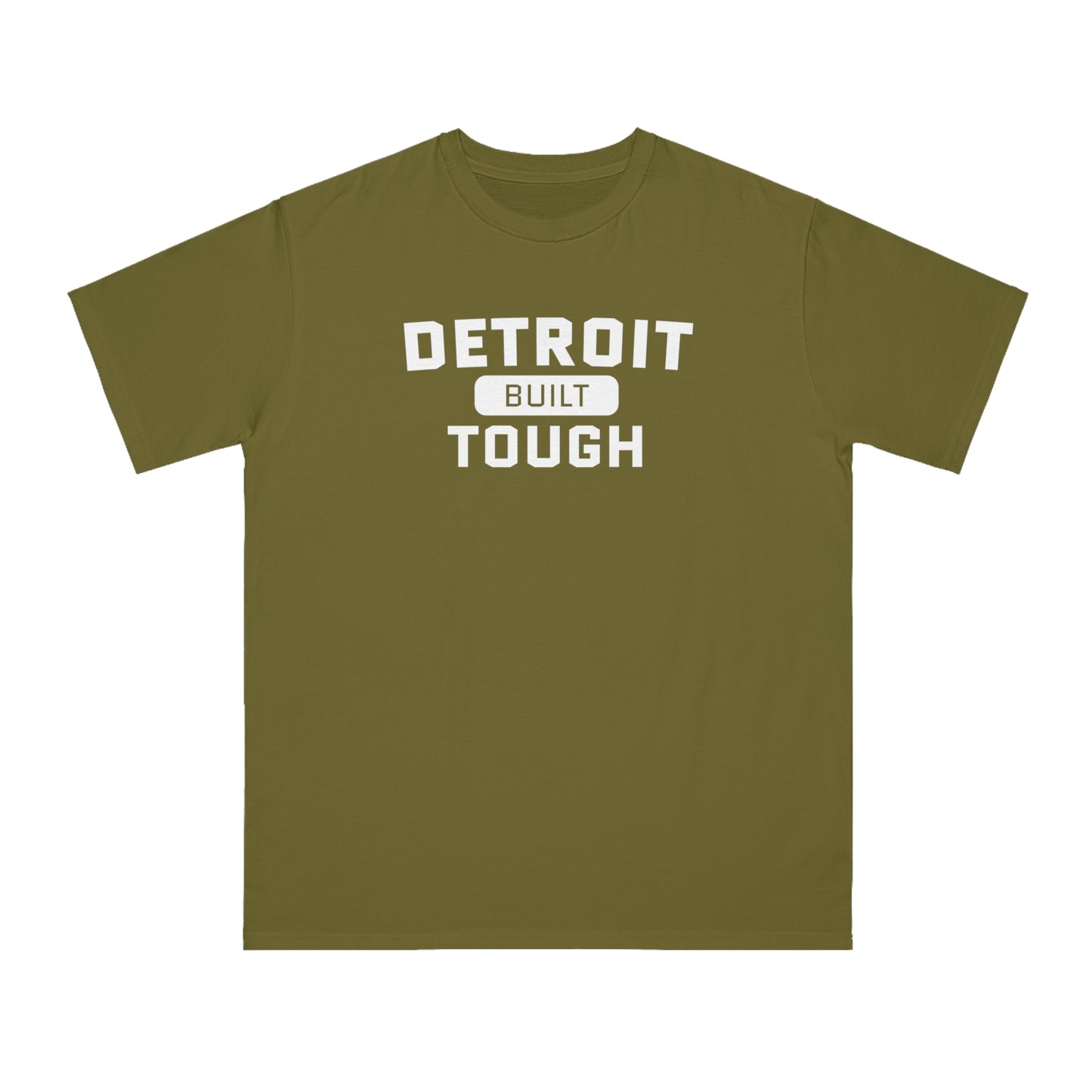 'Built Detroit Tough' T-Shirt | Unisex Organic