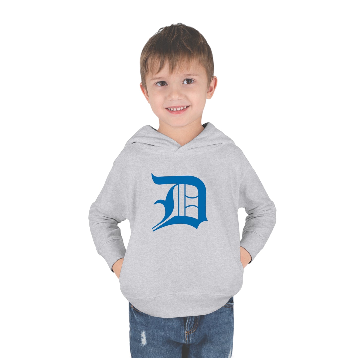 Detroit 'Old English D' Hoodie (Azure) | Unisex Toddler