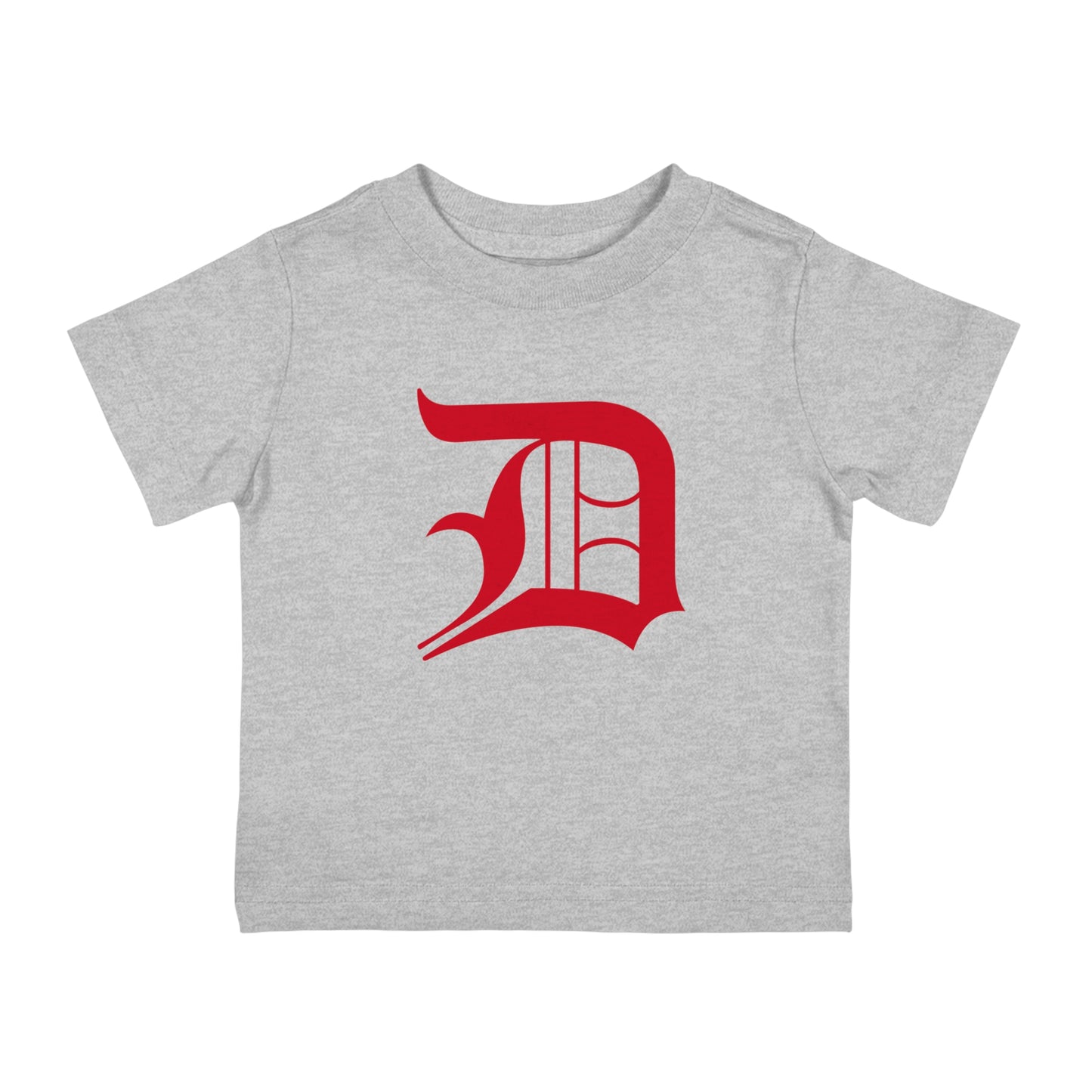 Detroit 'Old English D' Infant T-Shirt (Aliform Red) | Short Sleeve