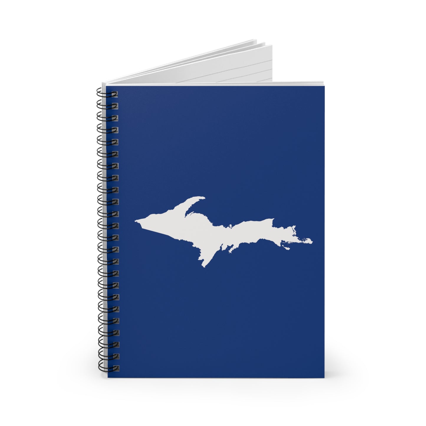 Michigan Upper Peninsula Spiral Notebook (w/ UP Outline) | Dearborn Blue