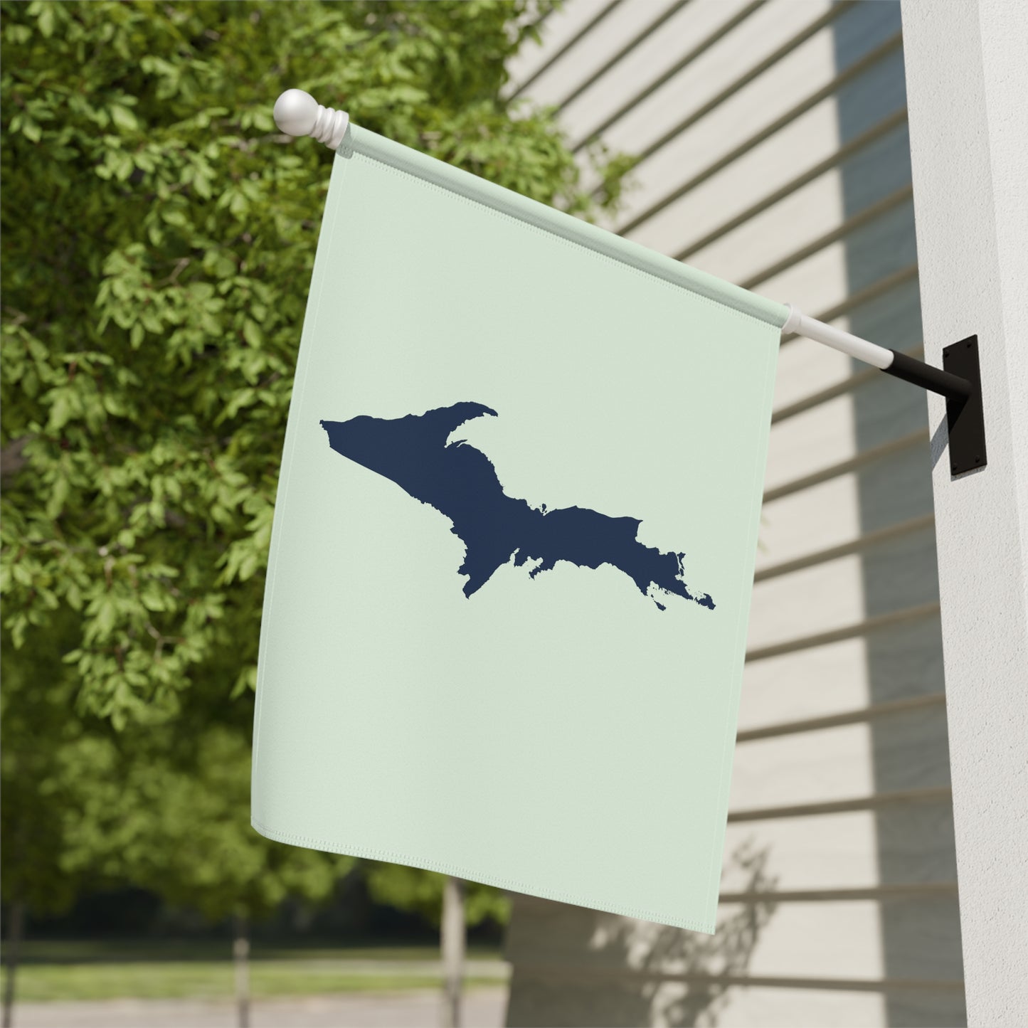 Michigan Upper Peninsula Home & Garden Flag (w/ UP Outline) | Dew Green