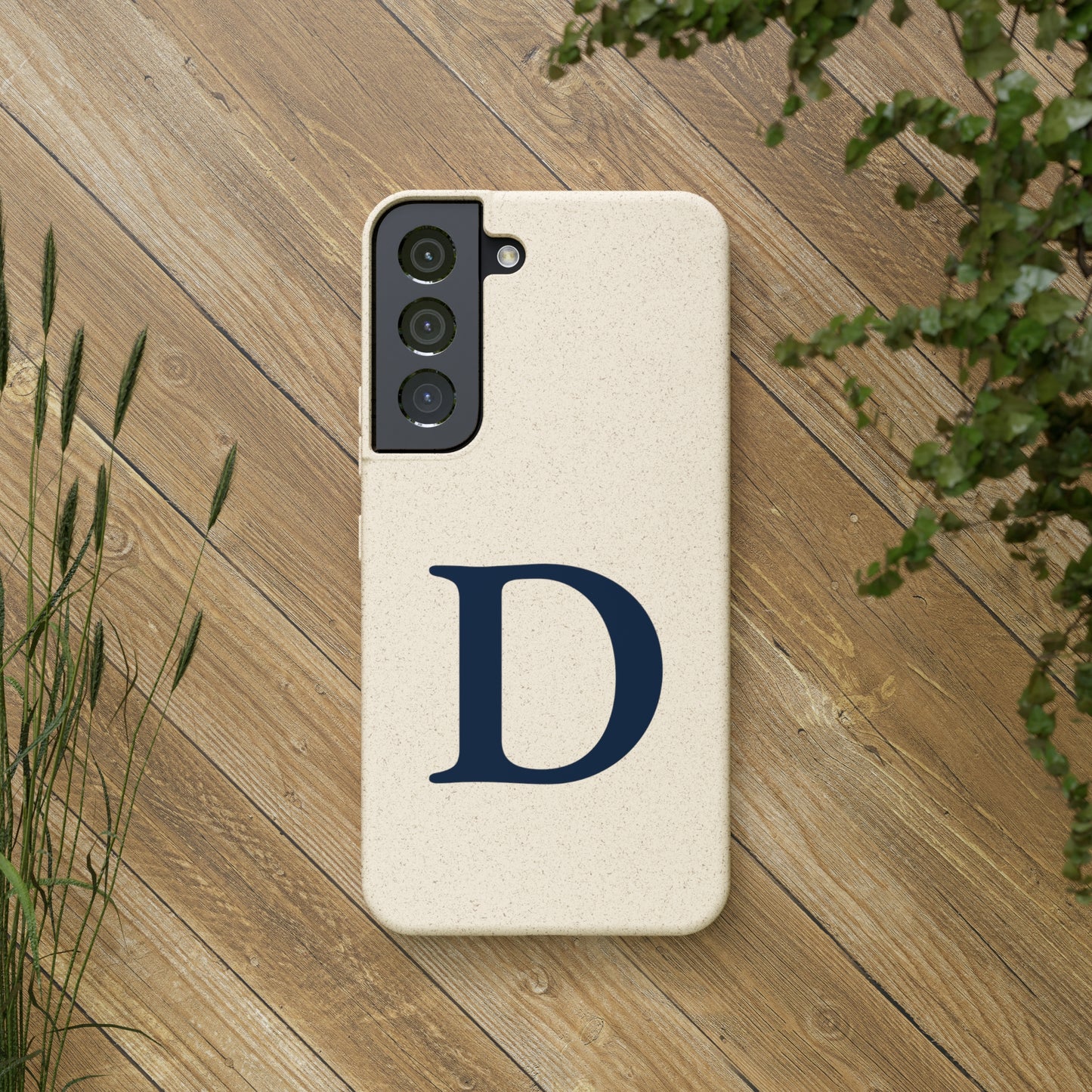 Detroit 'Old French D' Phone Cases (Navy) | Android & iPhone