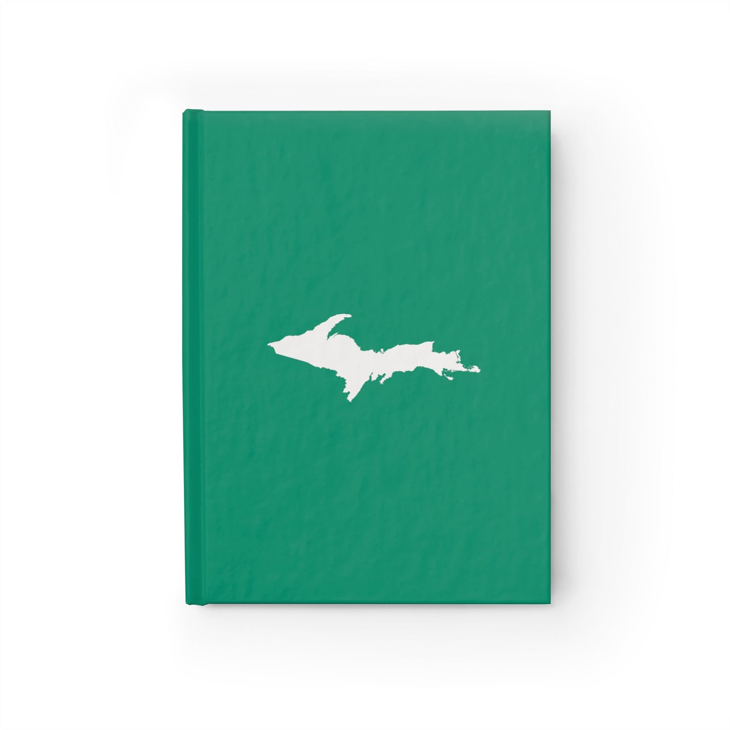 Michigan Upper Peninsula Blank Sketchbook (w/ UP Outline) | Emerald Green