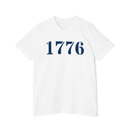 '1776' T-Shirt (Army Stencil Font) | Made in USA