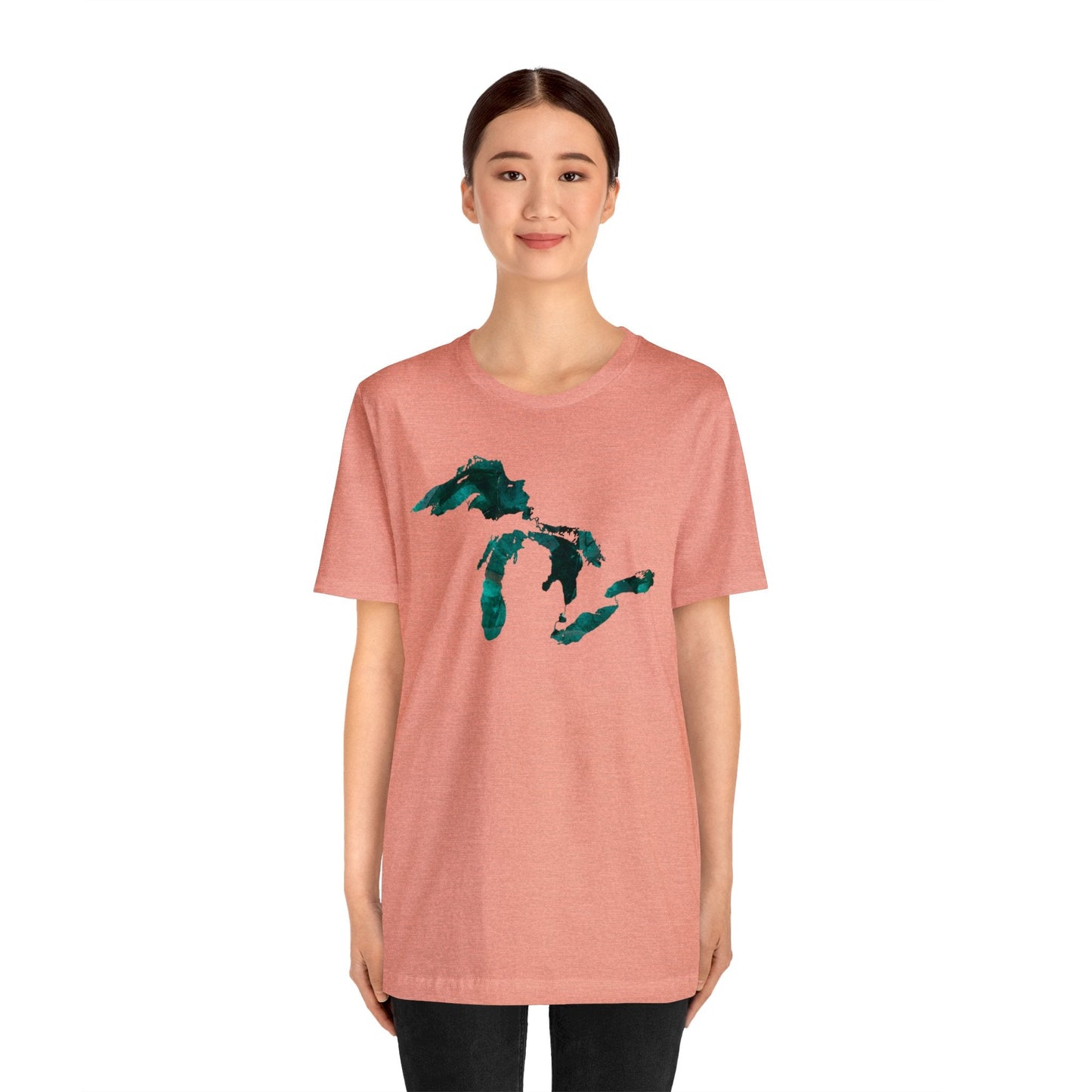 Great Lakes T-Shirt (Emerald Edition) | Unisex Standard