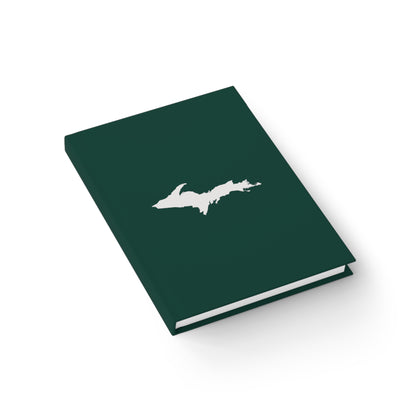 Michigan Upper Peninsula Blank Sketchbook (w/ UP Outline) | Laconic Green