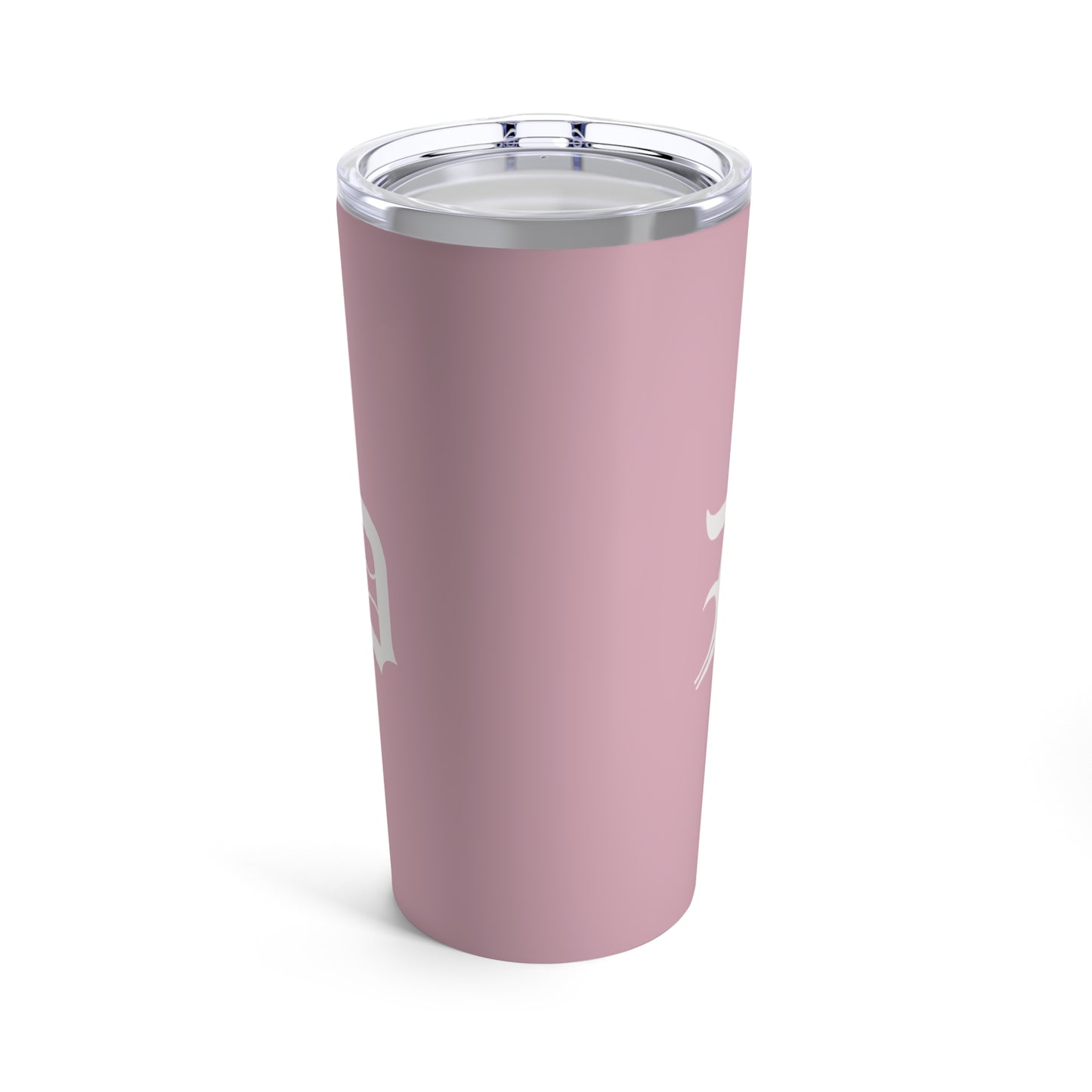 Detroit 'Old English D' Tumbler | Pink - 20oz