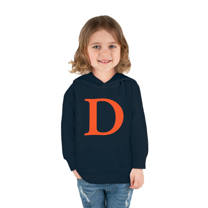 Detroit 'Old French D' Hoodie (Maple Leaf Orange) | Unisex Toddler